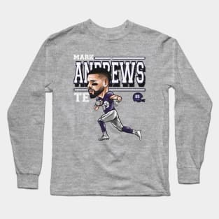 Mark Andrews Baltimore Cartoon Long Sleeve T-Shirt